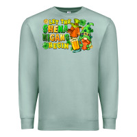 Seafoam Let the shenanigans begin St. Patrick's Day Premium Sweatshirt - FaDigitalArtStudio