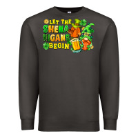 Smoke Let the shenanigans begin St. Patrick's Day Premium Sweatshirt - FaDigitalArtStudio