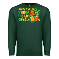 Sports Green Let the shenanigans begin St. Patrick's Day Premium Sweatshirt - FaDigitalArtStudio
