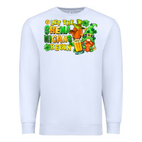 White Let the shenanigans begin St. Patrick's Day Premium Sweatshirt - FaDigitalArtStudio