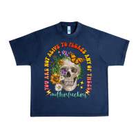 Navy not alive to please Urban Heavy Tee - LillyAllenDesigns