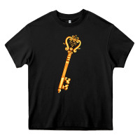 Black love key Heavy Core Tee - AdoDesignShop