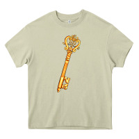 Mossy love key Heavy Core Tee - AdoDesignShop