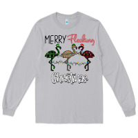 Moon Dust Merry Flocking Christmas Long Sleeve Tee - Bettercallsaul