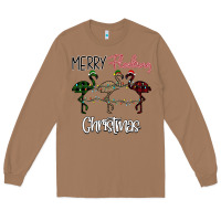 Toasted Coconut Merry Flocking Christmas Long Sleeve Tee - Bettercallsaul