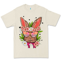 Bone bunny with floral Premium Tee - MaliasSmallBusiness