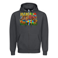 Smoke Mama bear Autism Zipper Hoodie - CowGirlArtShop