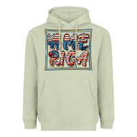 Matcha America Heavyweight Hoodie - FaDigitalArtStudio