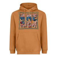 Meerkat America Heavyweight Hoodie - FaDigitalArtStudio