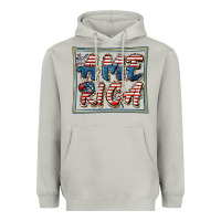 Moon Dust America Heavyweight Hoodie - FaDigitalArtStudio