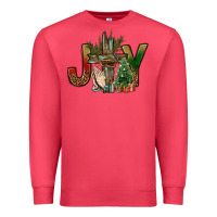 Cardinal joy christmas with cross bbs Premium Sweatshirt - BundleAndBundleShop