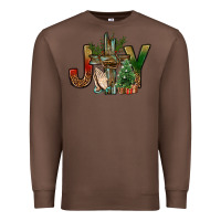 Chestnut joy christmas with cross bbs Premium Sweatshirt - BundleAndBundleShop