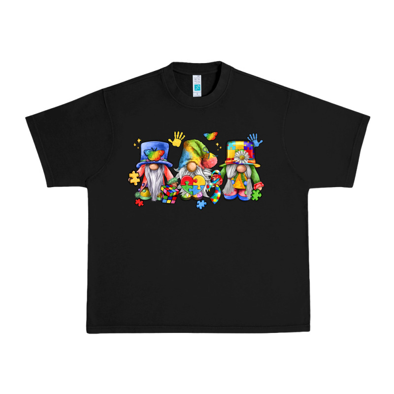 Autism Gnomes Urban Heavy Tee by LillyAllenDesigns | Teevron