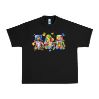 Black autism gnomes Urban Heavy Tee - LillyAllenDesigns