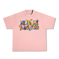 Salmon autism gnomes Urban Heavy Tee - LillyAllenDesigns