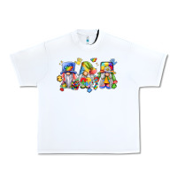 White autism gnomes Urban Heavy Tee - LillyAllenDesigns