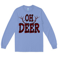 Colony Blue Oh Deer tshirt Long Sleeve Tee - Bettercallsaul
