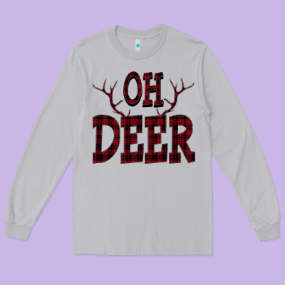 Oh Deer Tshirt Long Sleeve Tee Designed By Bettercallsaul