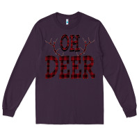 Plum Oh Deer tshirt Long Sleeve Tee - Bettercallsaul