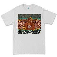 Dove Grey red angus leopard Premium Tee - JahusDesignShop