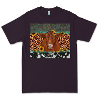 Plum red angus leopard Premium Tee - JahusDesignShop