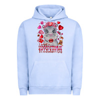 Pigment Grape Ice i want hippopotamus for valentines day Urban Hoodie - CowhideDigitalArt