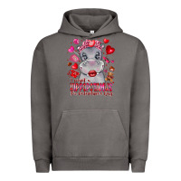 Pigment Tornado i want hippopotamus for valentines day Urban Hoodie - CowhideDigitalArt