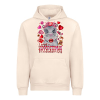 Sandshell i want hippopotamus for valentines day Urban Hoodie - CowhideDigitalArt