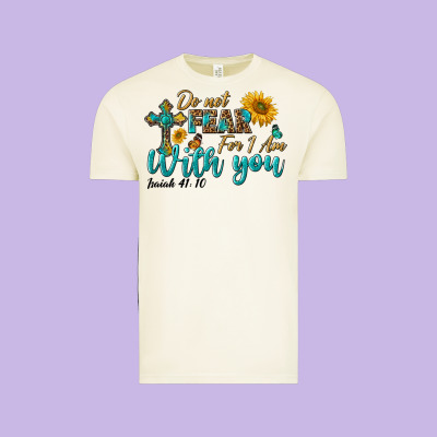 Do Not Fear For I Am With You Vintage Tee Designed By Bundleandbundleshop