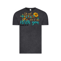 Vintage Black do not fear for i am with you Vintage Tee - BundleAndBundleShop