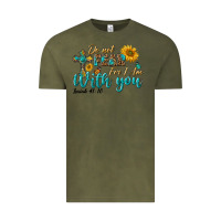 Vintage Olive do not fear for i am with you Vintage Tee - BundleAndBundleShop