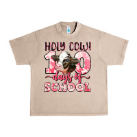 French Oak holy cow 100 days of school Urban Heavy Tee - LillyAllenDesigns