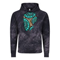Cloud Black gemstone cowhide patches Vintage Hoodie - RanaPortraitStore
