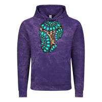 Cloud Purple gemstone cowhide patches Vintage Hoodie - RanaPortraitStore