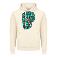Vintage Artic gemstone cowhide patches Vintage Hoodie - RanaPortraitStore