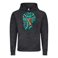 Vintage Black gemstone cowhide patches Vintage Hoodie - RanaPortraitStore