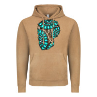 Vintage Camel gemstone cowhide patches Vintage Hoodie - RanaPortraitStore