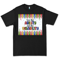 Black see the ability not the disability Premium Tee - MaliasSmallBusiness