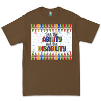 Cacao see the ability not the disability Premium Tee - MaliasSmallBusiness