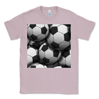 Lilac soccer seamless pattern Classic Tee - BundleAndBundleShop