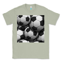 Matcha soccer seamless pattern Classic Tee - BundleAndBundleShop