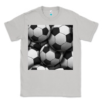 Moon Dust soccer seamless pattern Classic Tee - BundleAndBundleShop
