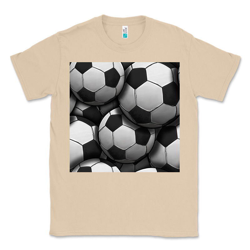 Soccer Seamless Pattern Classic Tee by BundleAndBundleShop | Teevron