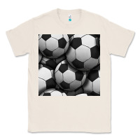 Natural soccer seamless pattern Classic Tee - BundleAndBundleShop