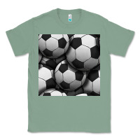 Sage soccer seamless pattern Classic Tee - BundleAndBundleShop