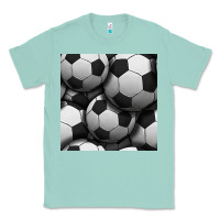 Seafoam soccer seamless pattern Classic Tee - BundleAndBundleShop