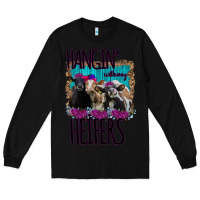 Black Hangin With My Heifers Long Sleeve Tee - Bettercallsaul