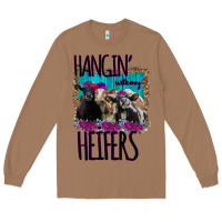 Toasted Coconut Hangin With My Heifers Long Sleeve Tee - Bettercallsaul