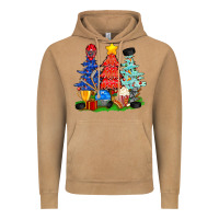 Vintage Camel Christmas With Ice Hockey Trees Vintage Hoodie - BundleAndBundleShop