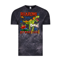 Cloud Black roaring into preschool Vintage Tee - BundleAndBundleShop